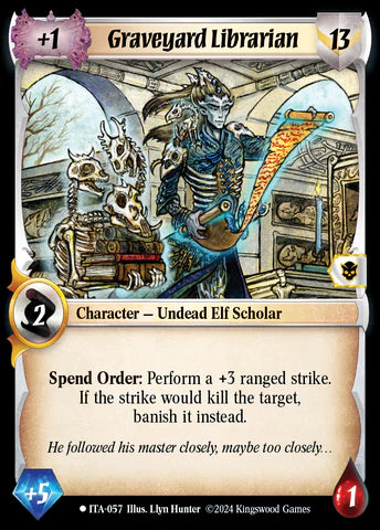 Graveyard Librarian