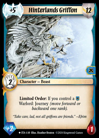 Hinterlands Griffon