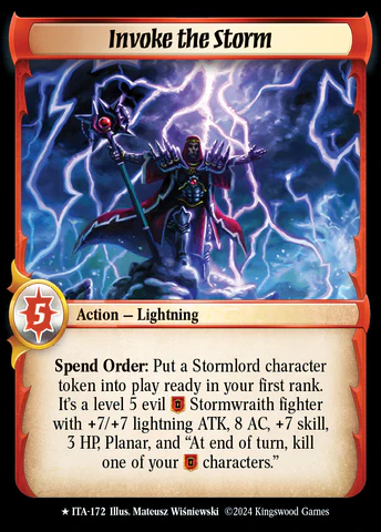 Invoke the Storm