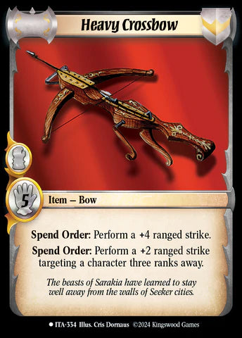 Heavy Crossbow