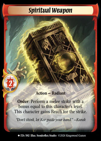 Spiritual Weapon (Extended Art)