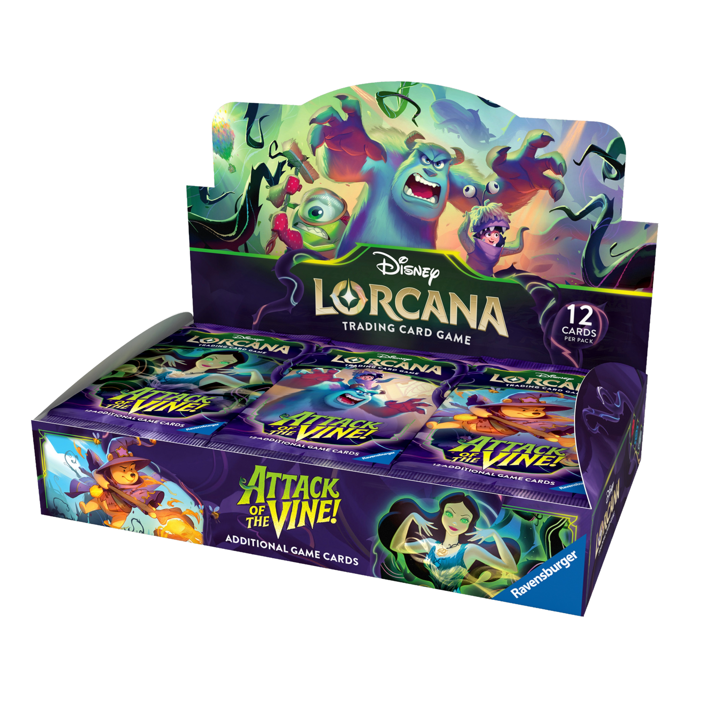 7/24 PRE-ORDER Disney Lorcana Attack of the Vine Booster Box