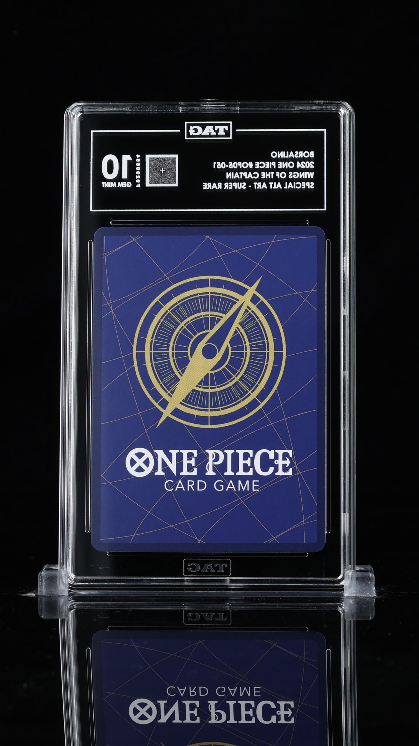 TAG Gem Mint 10 2024 One Piece Borsalino Special Alternate Art OP04-044