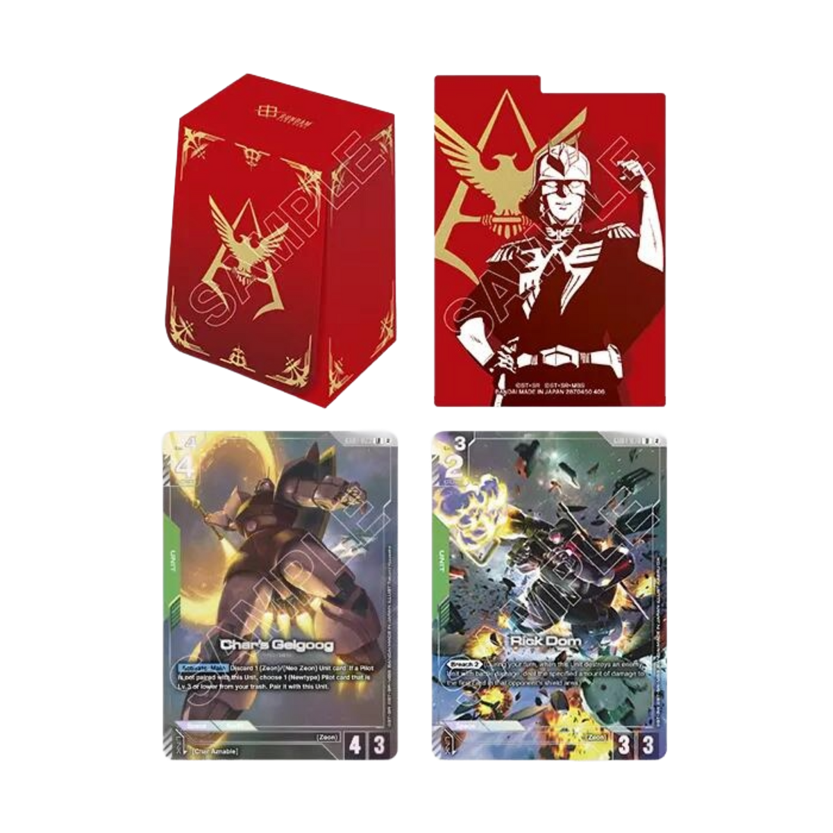 Gundam Card Game - Official Card Case Set 02