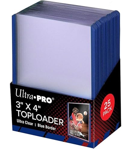 Ultra Pro Color Border 35pt Toploaders 25ct