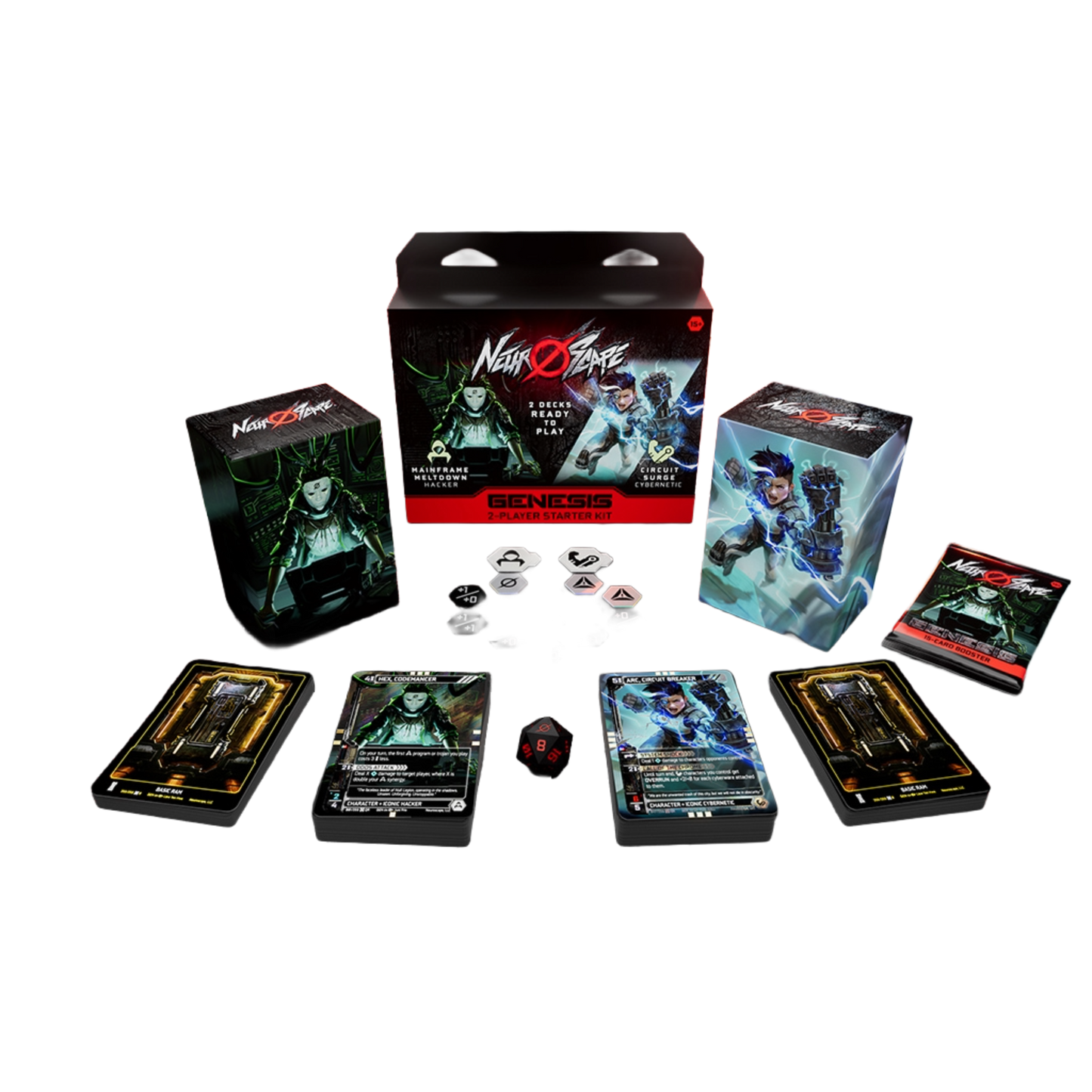 Neuroscape Genesis Unlimited 2-Player Starter Kit (Cybernetic/Hacker)