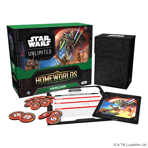 Star Wars Unlimited Homeworlds Prerelease Kit