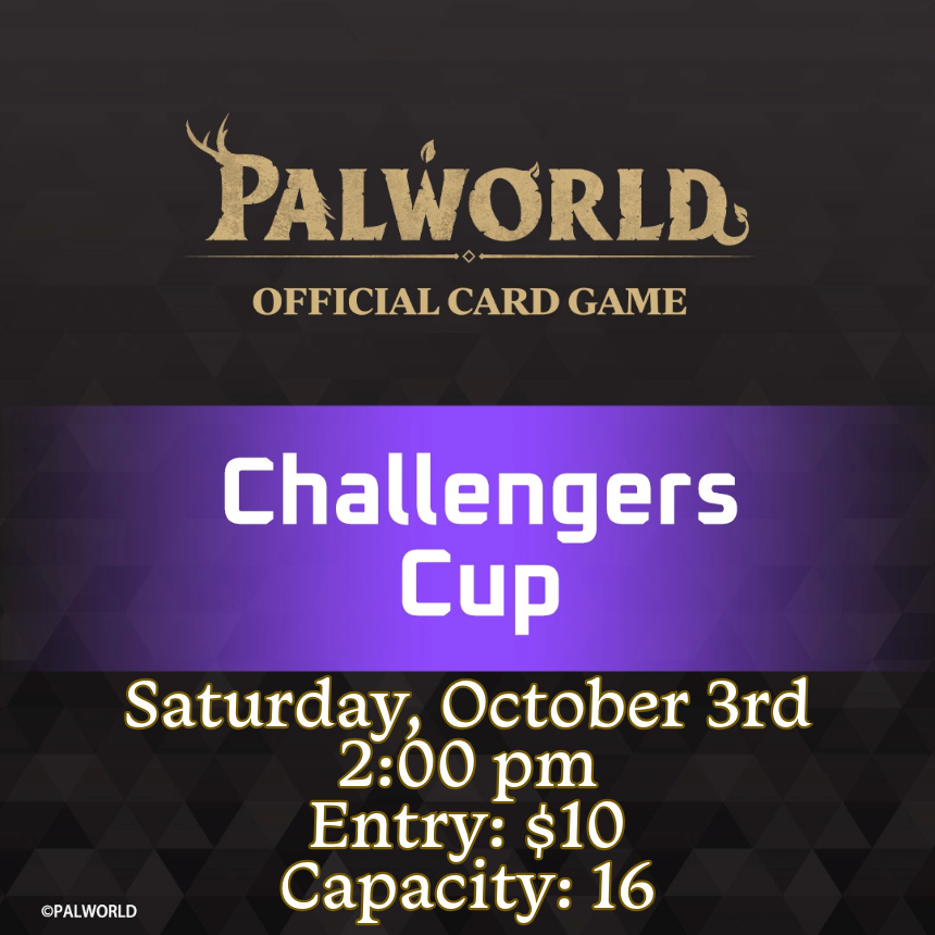 10/3 Palworld Grand Challengers Cup Event Entry