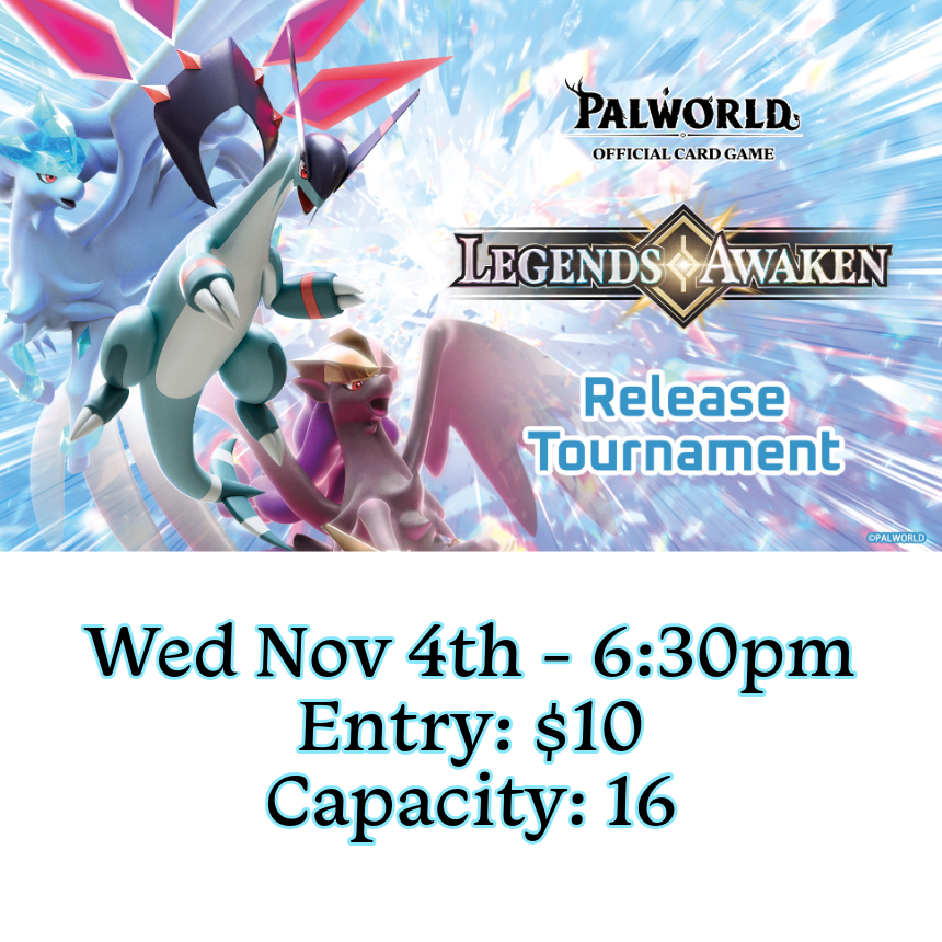 11/4 Palworld Legends Awaken Release Event Entry
