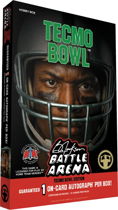 Bo Jackson Battle Arena BoBA Tecmo Bowl Hobby Box