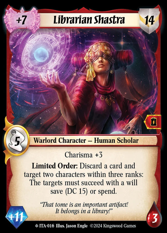 Librarian Shastra