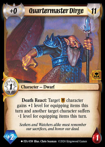 Quartermaster Dirge