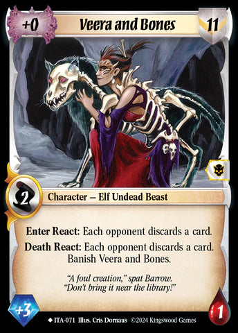 Veera and Bones