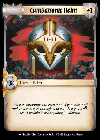 Cumbersome Helm