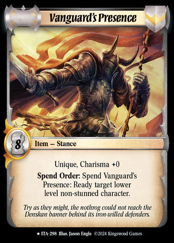 Vanguard's Presence