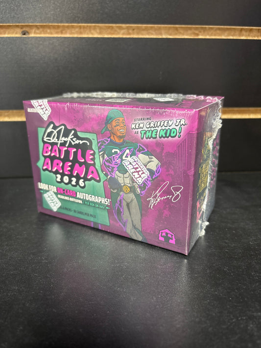 Bo Jackson Battle Arena 2026 Ken Griffey Jr Edition Blaster Box