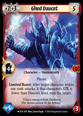 Ghed Daucet (Extended Art)