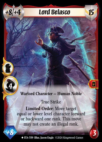 Lord Belasco (Extended Art)