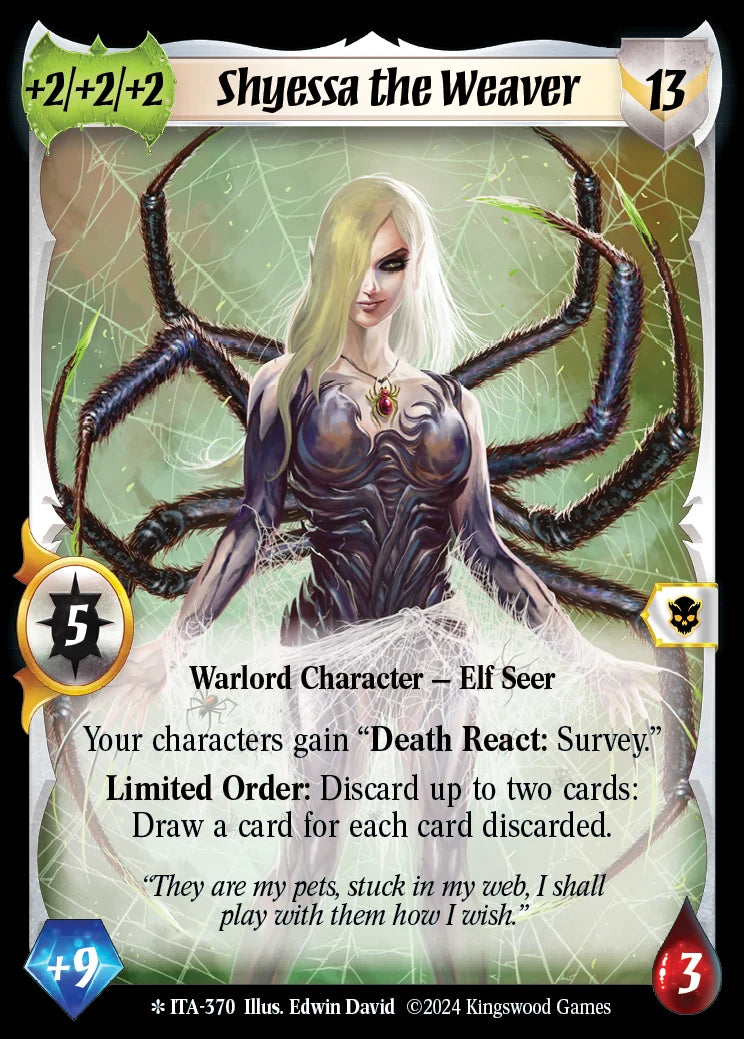 Shyessa the Weaver (Extended Art)