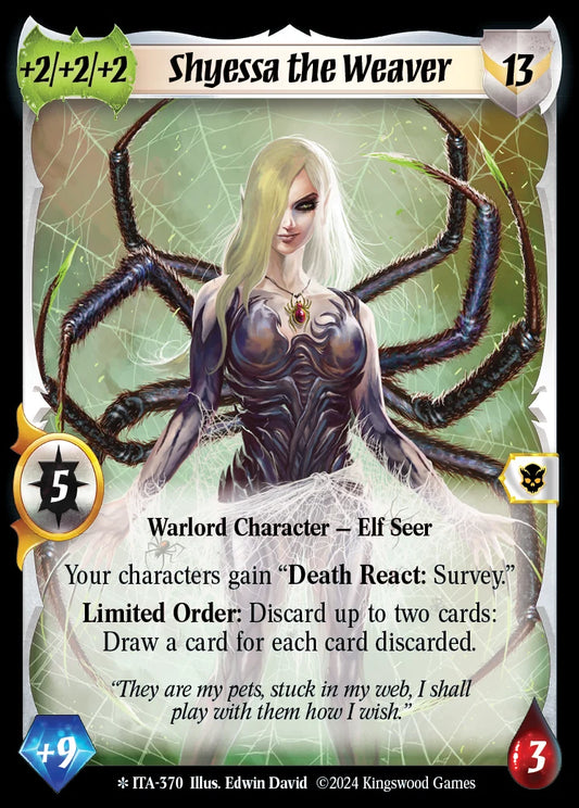 Shyessa the Weaver (Extended Art)