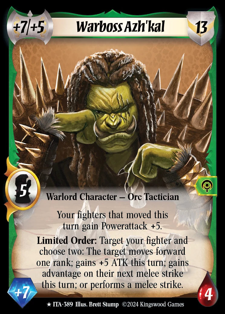Warboss Azh'kal (Extended Art)
