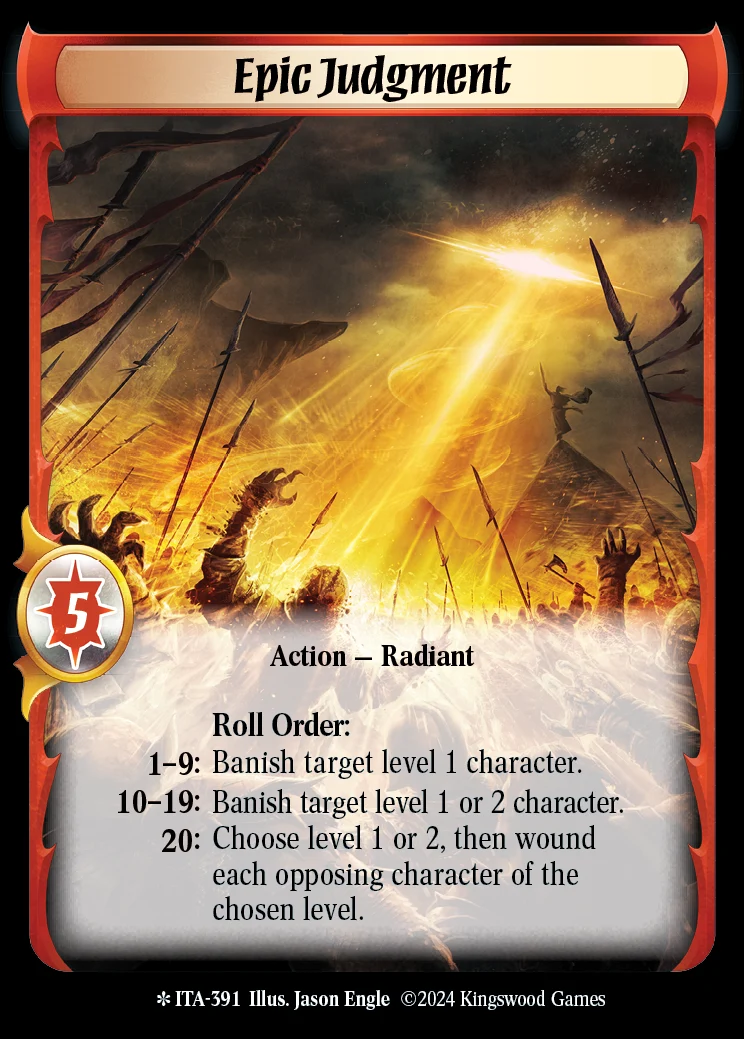 Epic Judgement (Extended Art)