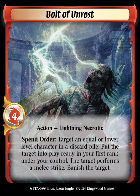 Bolt of Unrest (Extended Art)