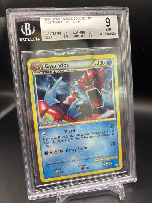 Gyarados Holo Rare #123 BGS Mint 9.0