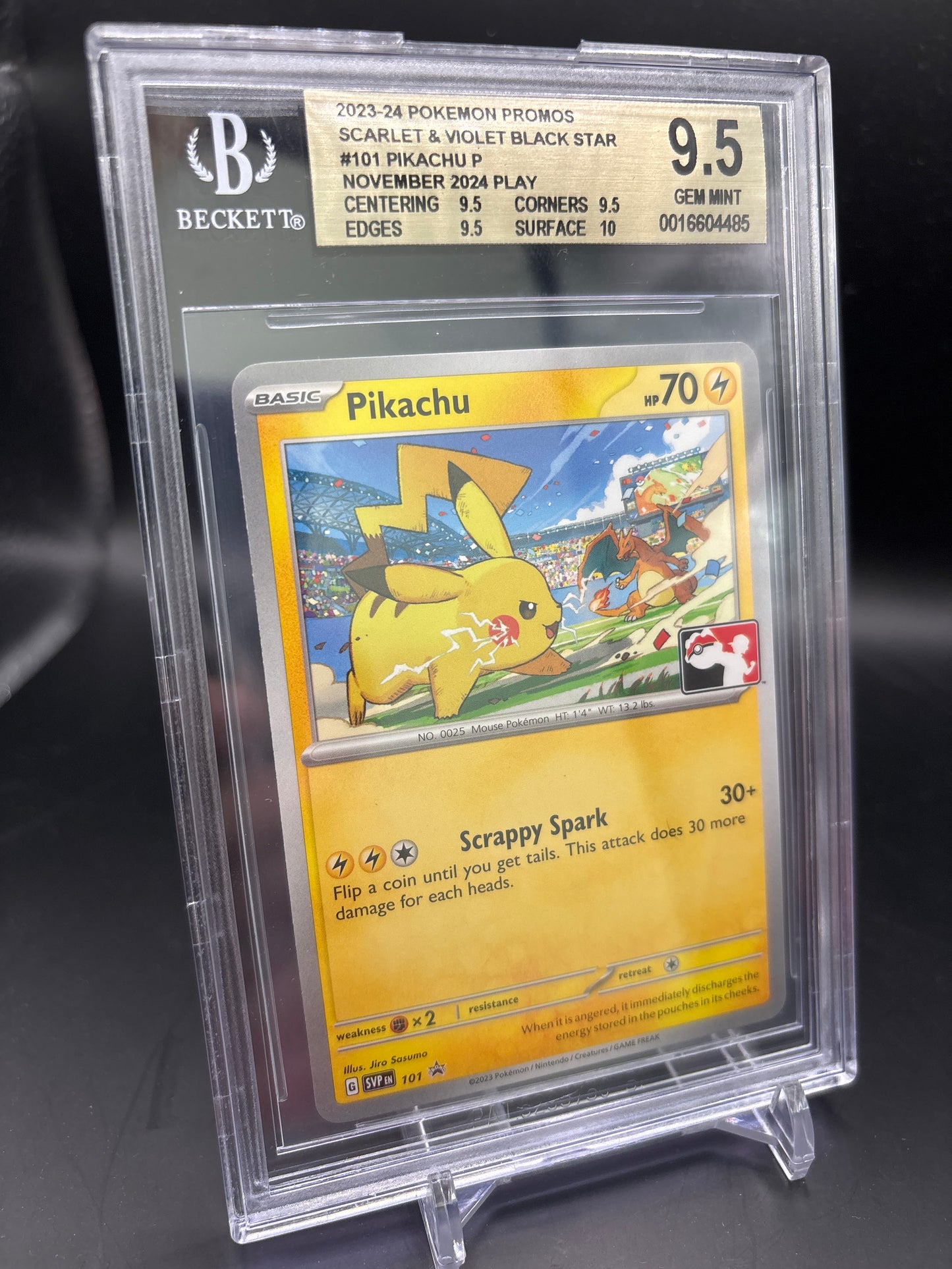 Pikachu Black Star Promo #101 BGS Gem Mint 9.5