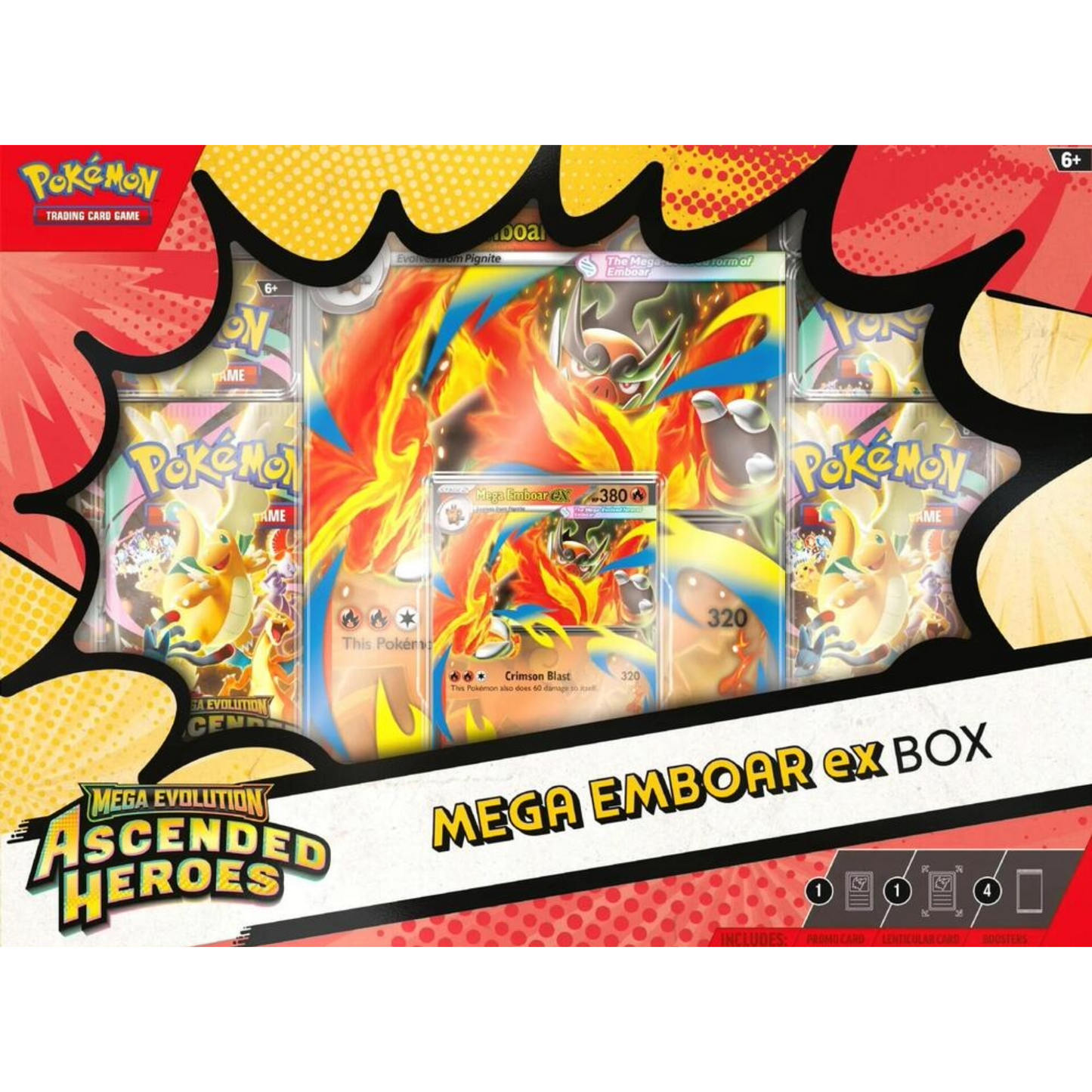 Pokémon TCG Ascended Heroes Mega ex Box
