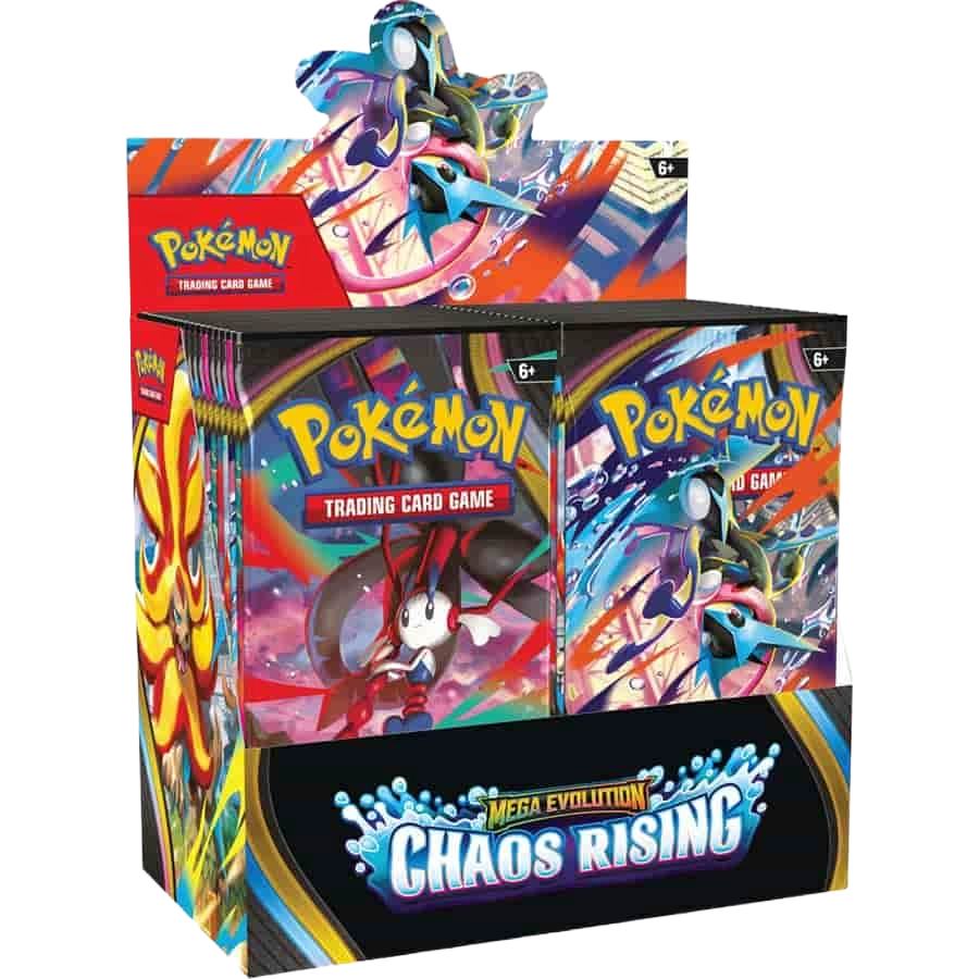 Pokemon Mega Evolutions Chaos Rising Booster Box