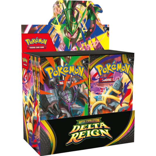 11/6 PREORDER: LIMIT 1 - Pokemon Mega Evolutions Delta Reign Booster Box