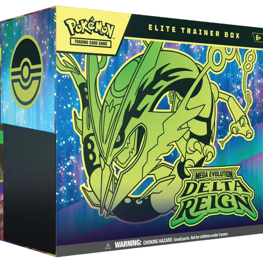 11/6 PREORDER: LIMIT 1 - Pokemon Mega Evolutions Delta Reign Elite Trainer Box