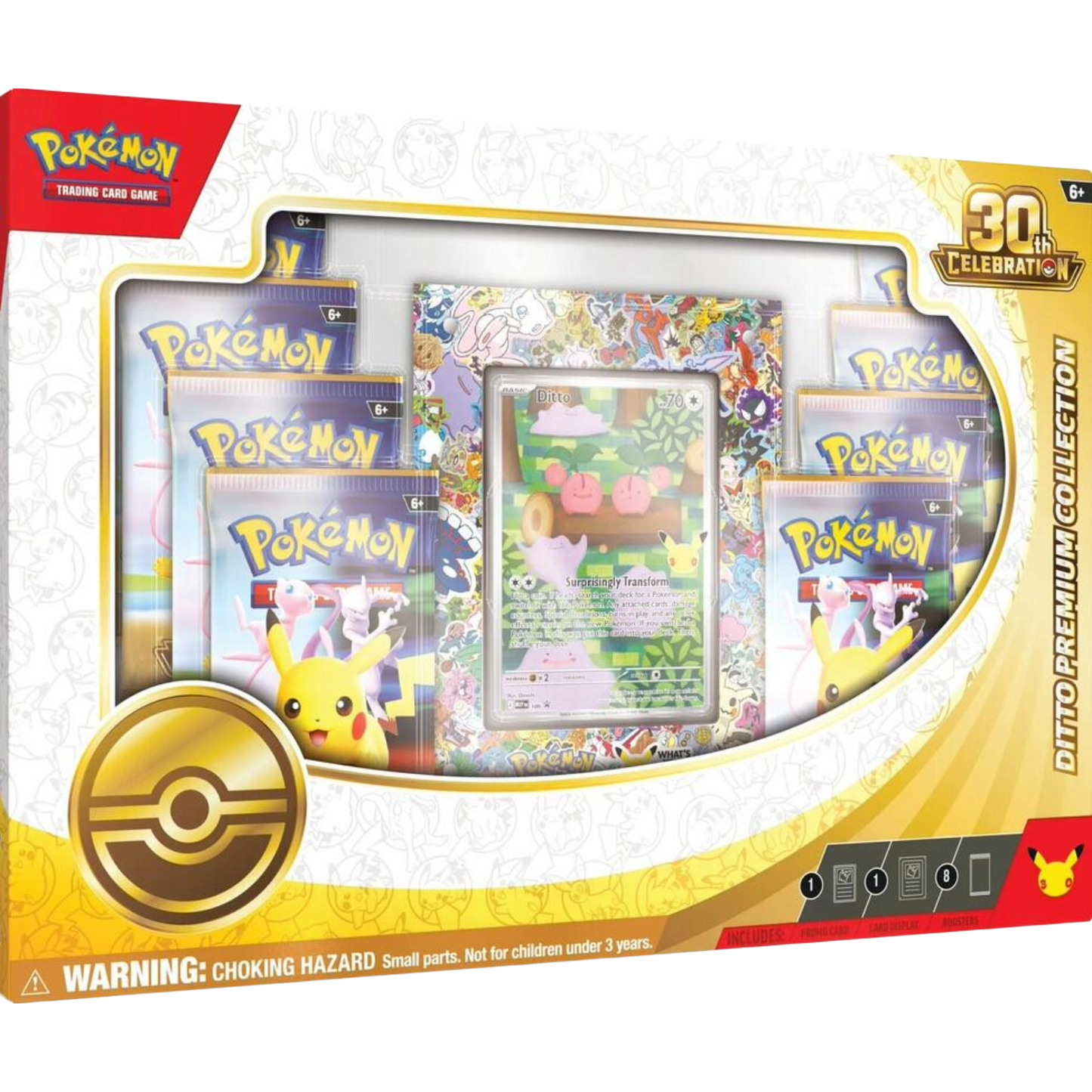 PRE-ORDER LIMIT 1: Pokemon Mega Evolutions 30th Celebration Ditto Premium Collection