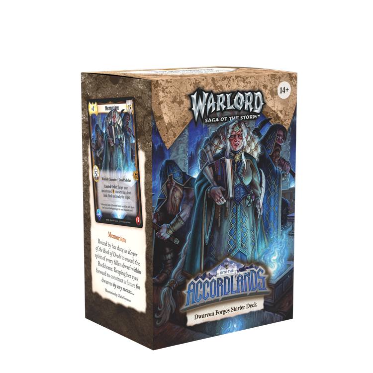 Warlord: Saga of the Storm Into the Accordlands Starter Deck