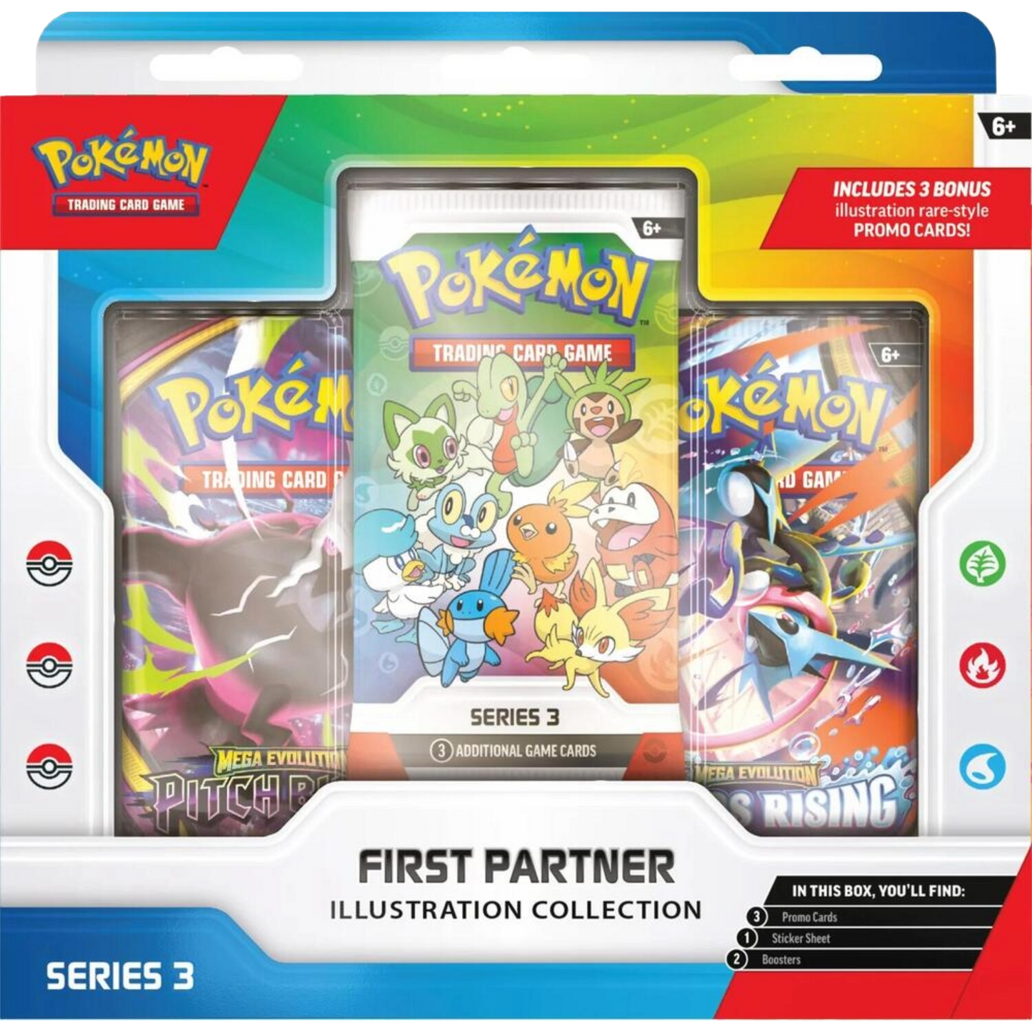 Pokemon First Partner Illustration Collection Series 3