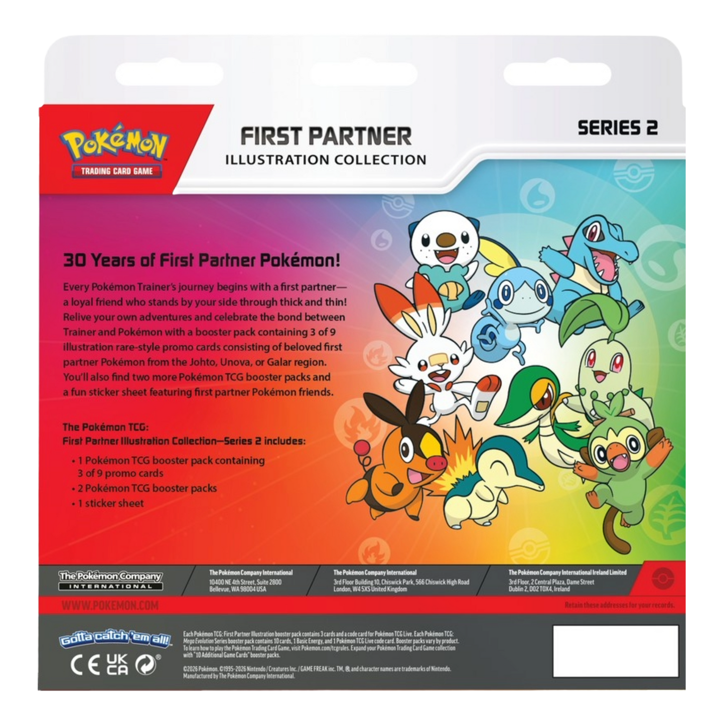 Pokemon First Partner Illustration Collection Series 2