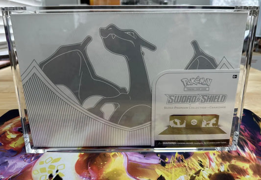 Acrylic Display Case for Charizard Ultra Premium Collection