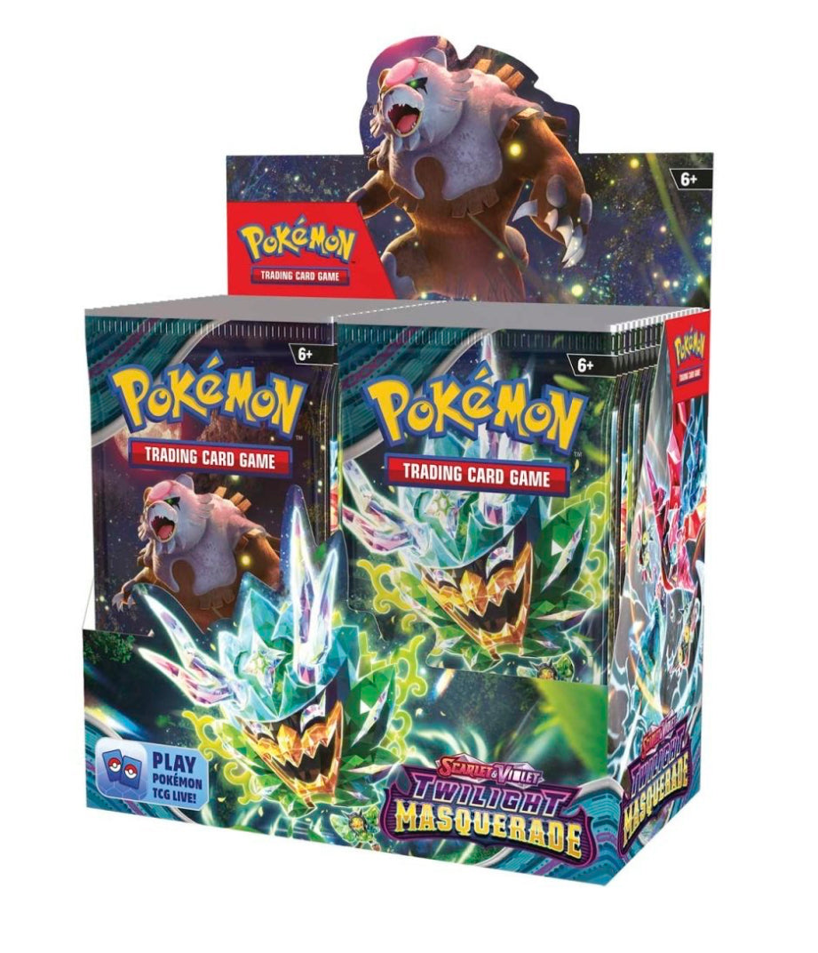 Pokémon TCG: Scarlet & Violet-Twilight Masquerade Booster Display Box (36 Packs)