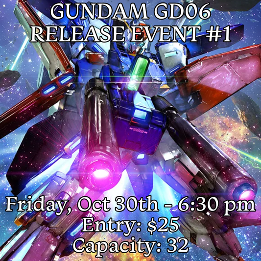 10/30 Gundam GD06 Release Event #1 Entry