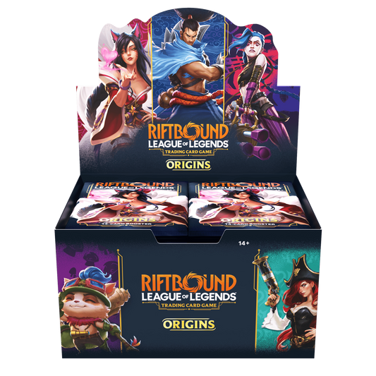 Riftbound League or Legends TCG Origins Booster Box