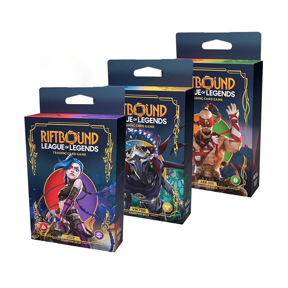 Riftbound LOL TCG Champion Decks