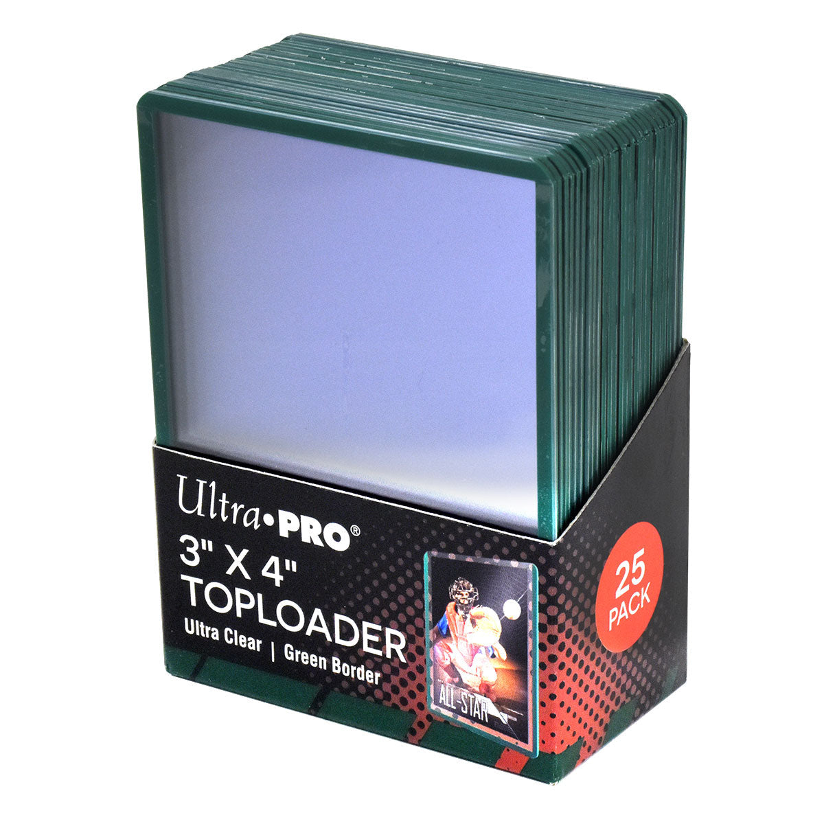 Ultra Pro Color Border 35pt Toploaders 25ct