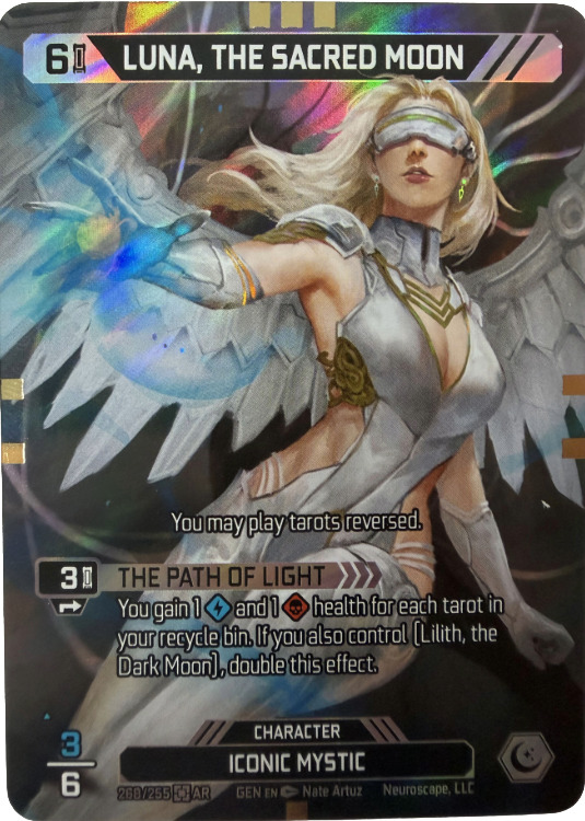 Luna, The Sacred Moon (Alternate Art Rare)