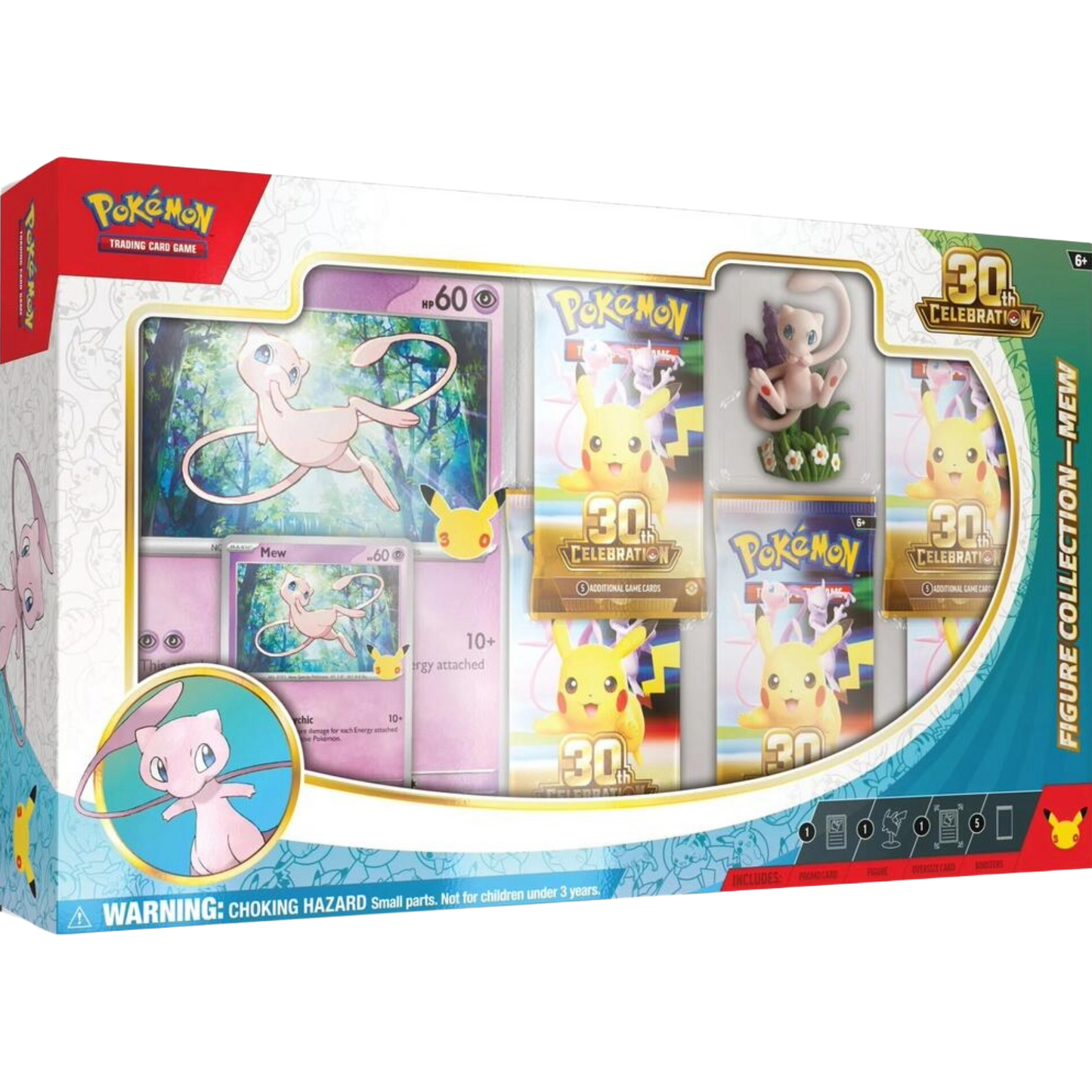 PRE-ORDER LIMIT 1: Pokemon Mega Evolutions 30th Celebration Mew Figure Collection
