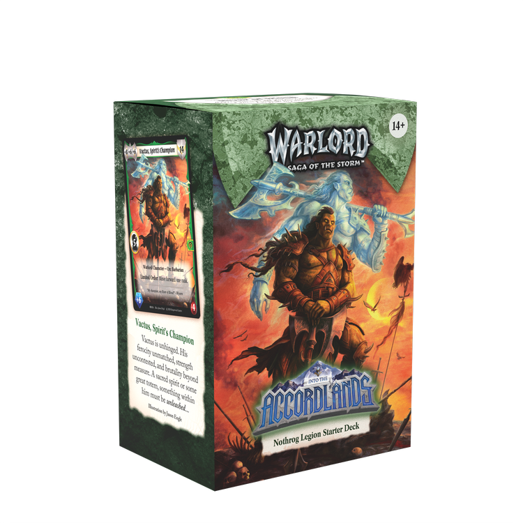 Warlord: Saga of the Storm Into the Accordlands Starter Deck