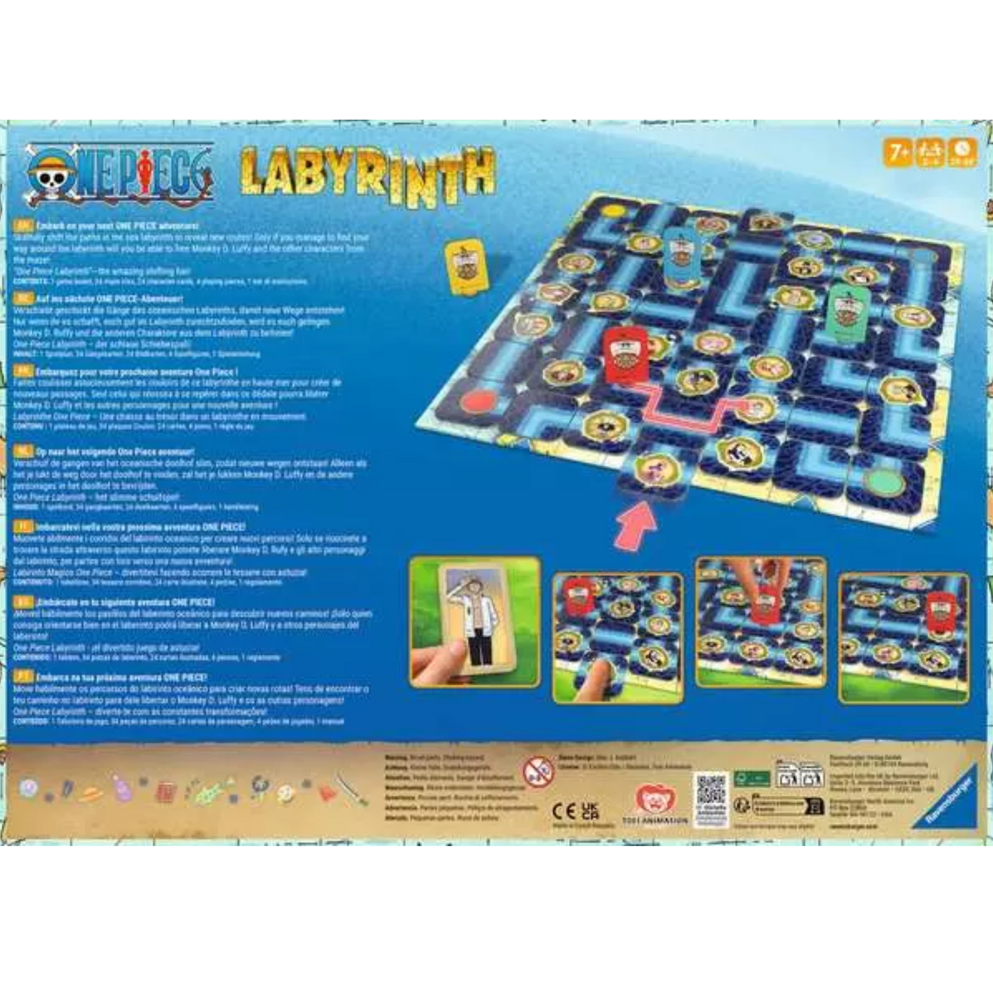 One Piece Labyrinth Board Game