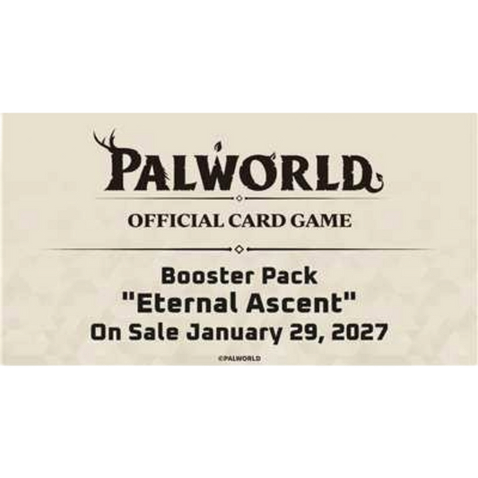 1/29/27 PRE-ORDER: Palworld: Eternal Ascent 1st Edition Booster Box