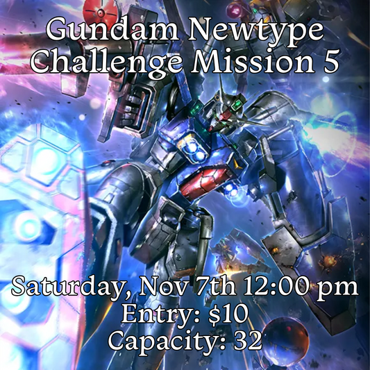 11/7 Gundam Newtype Challenge 2026 Mission 5 EVENT ENTRY