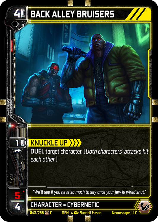 Back Alley Bruisers